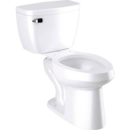 SLOAN Sloan WETS-8029.8010-STG ADA Compliant Pressure Assist Elongated Toilet 1.28 GPF 87298010